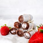 2-ingredient homemade strawberry fruit leathers that are super easy to make and that kids love.