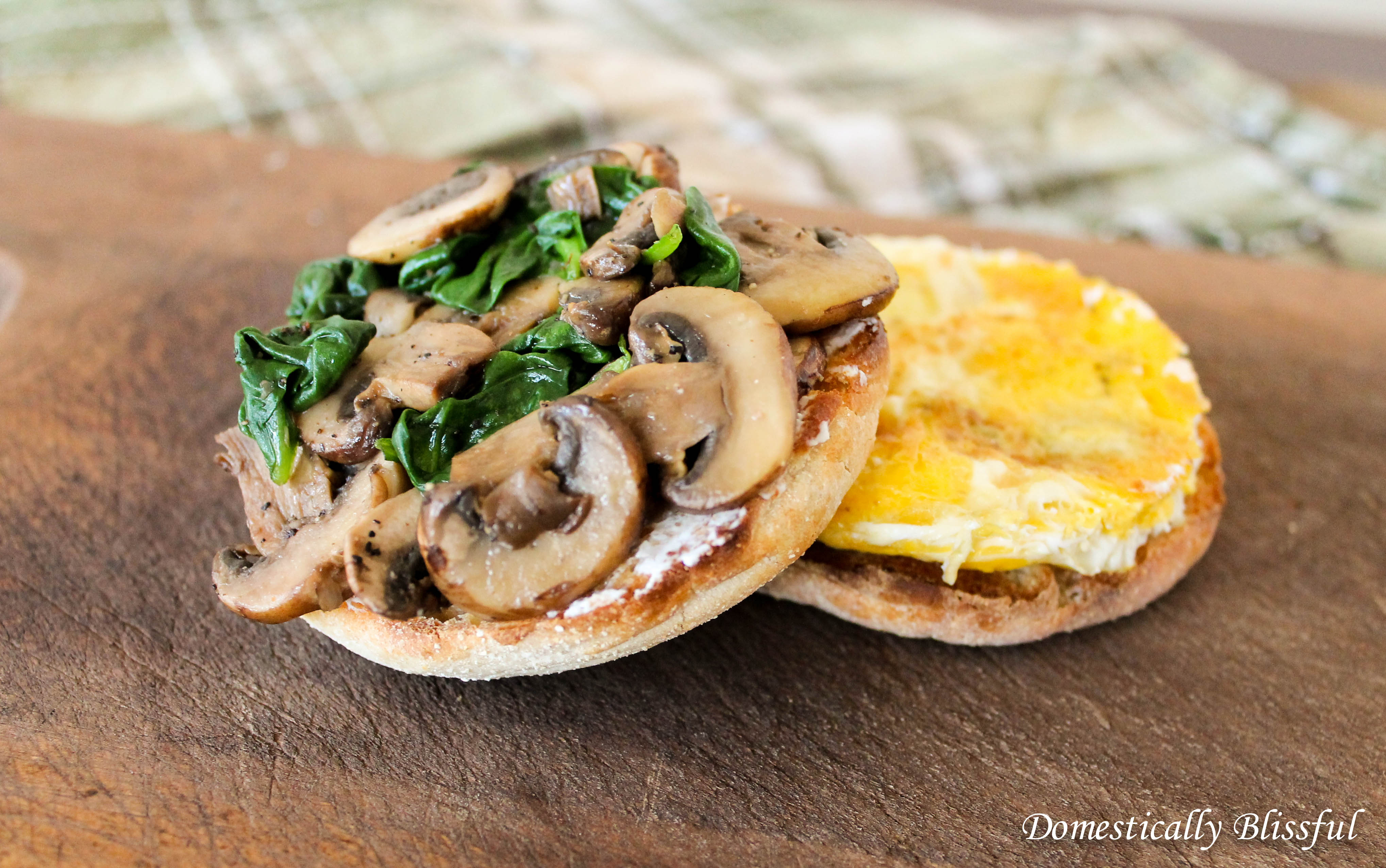 Breakfast Sandwich with Goat Cheese