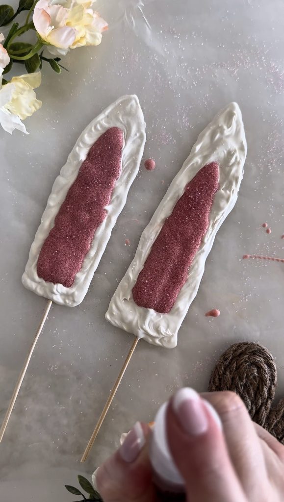 This Bunny Cake is a fun and super easy way to decorate a homemade or store-bought cake for a spring or Easter party.