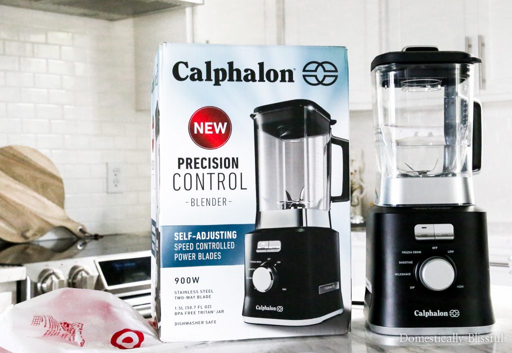 This Creamy White Bean Soup is made with simple ingredients yet is packed full of warm & cozy flavors. This soup is blended together using the Calphalon Precision Control™ Blender from Target for a perfectly creamy texture you will love!