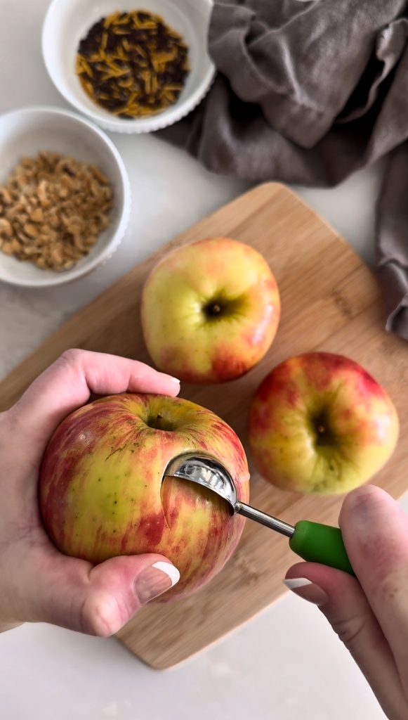 These Caramel Apple Bites are bite-sized mini caramel apples that are fun and easy to make and eat.