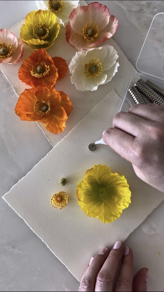 These DIY Flower Magnets are a fun and easy way to create spring magnets to decorate your fridge or school locker.
