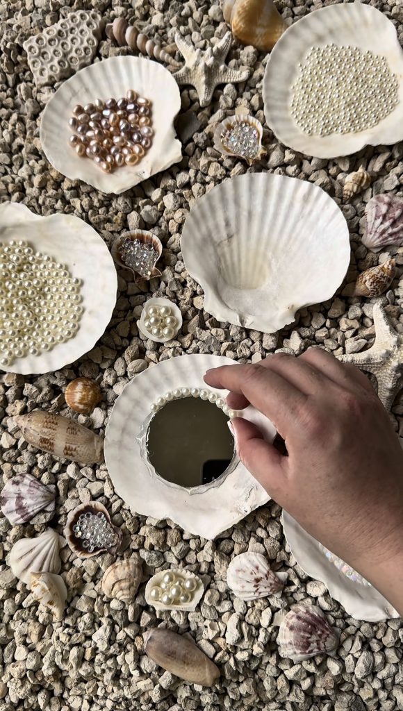 This DIY Mermaid Seashell Compact is the most fun beach craft that you can enjoy using all summer long.