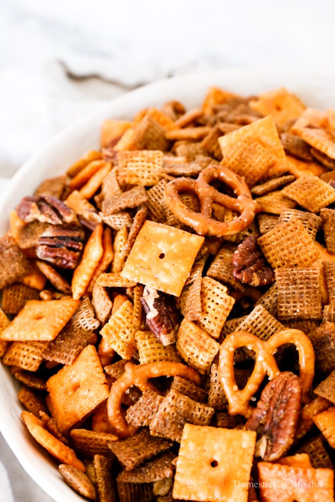 This is a super easy Extra Seasoned Chex Mix recipe your whole family will love!