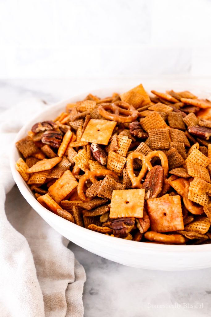 This is a super easy Extra Seasoned Chex Mix recipe your whole family will love!