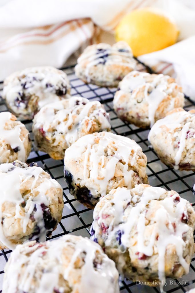 These Lemon Berry Biscuits are the perfect sweet summer biscuit for breakfast, brunch, or even dessert! 