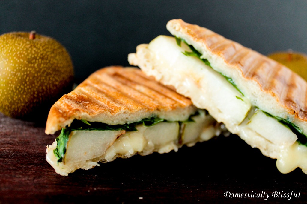 Gorgonzola Pear Panini