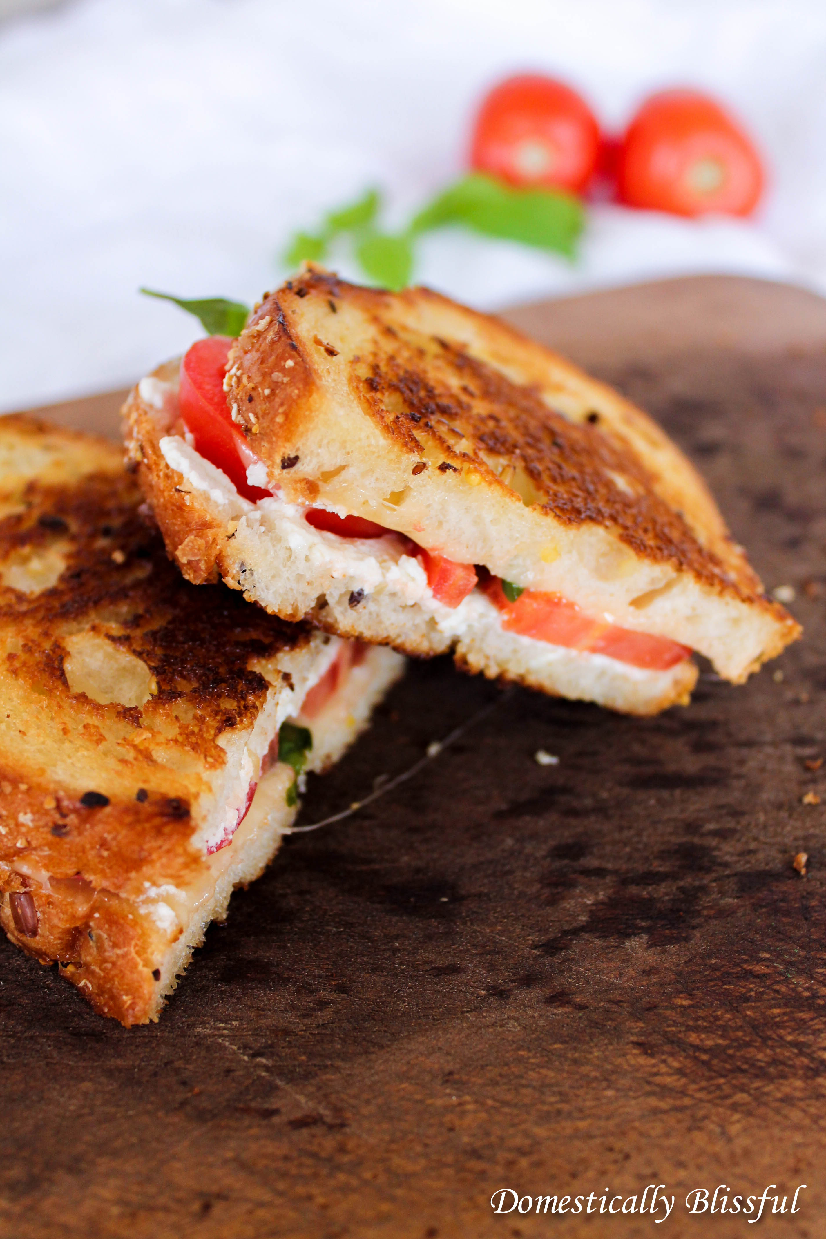 Grilled Cheese with Goat Cheese