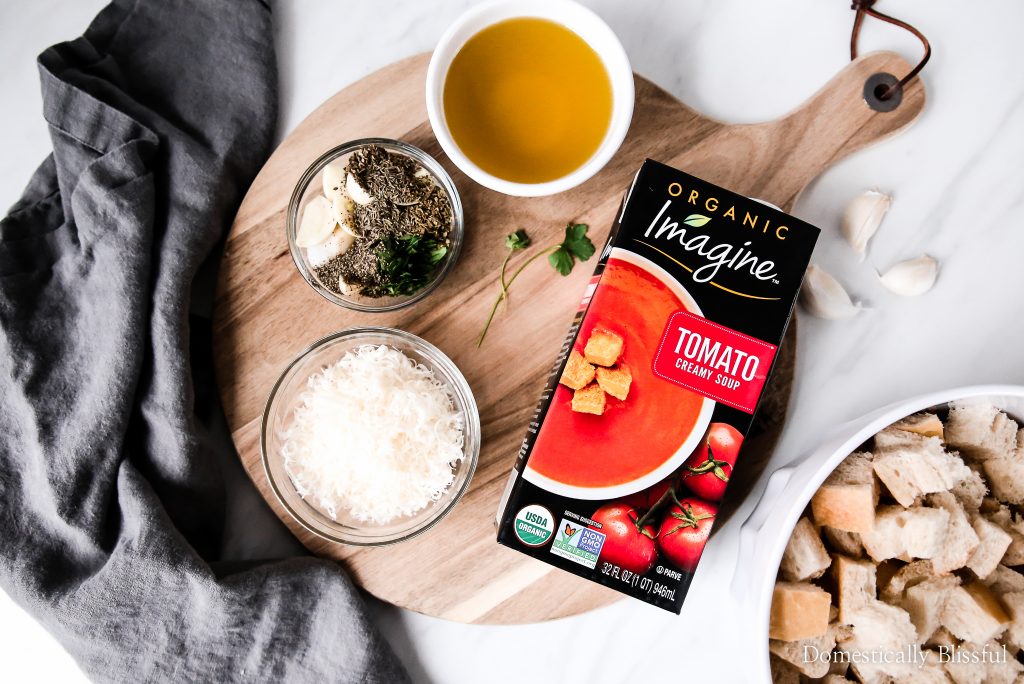 These&nbsp;Garlic Herb Parmesan Croutons are the perfect soup topper addition to your family soup night at home!&nbsp;
