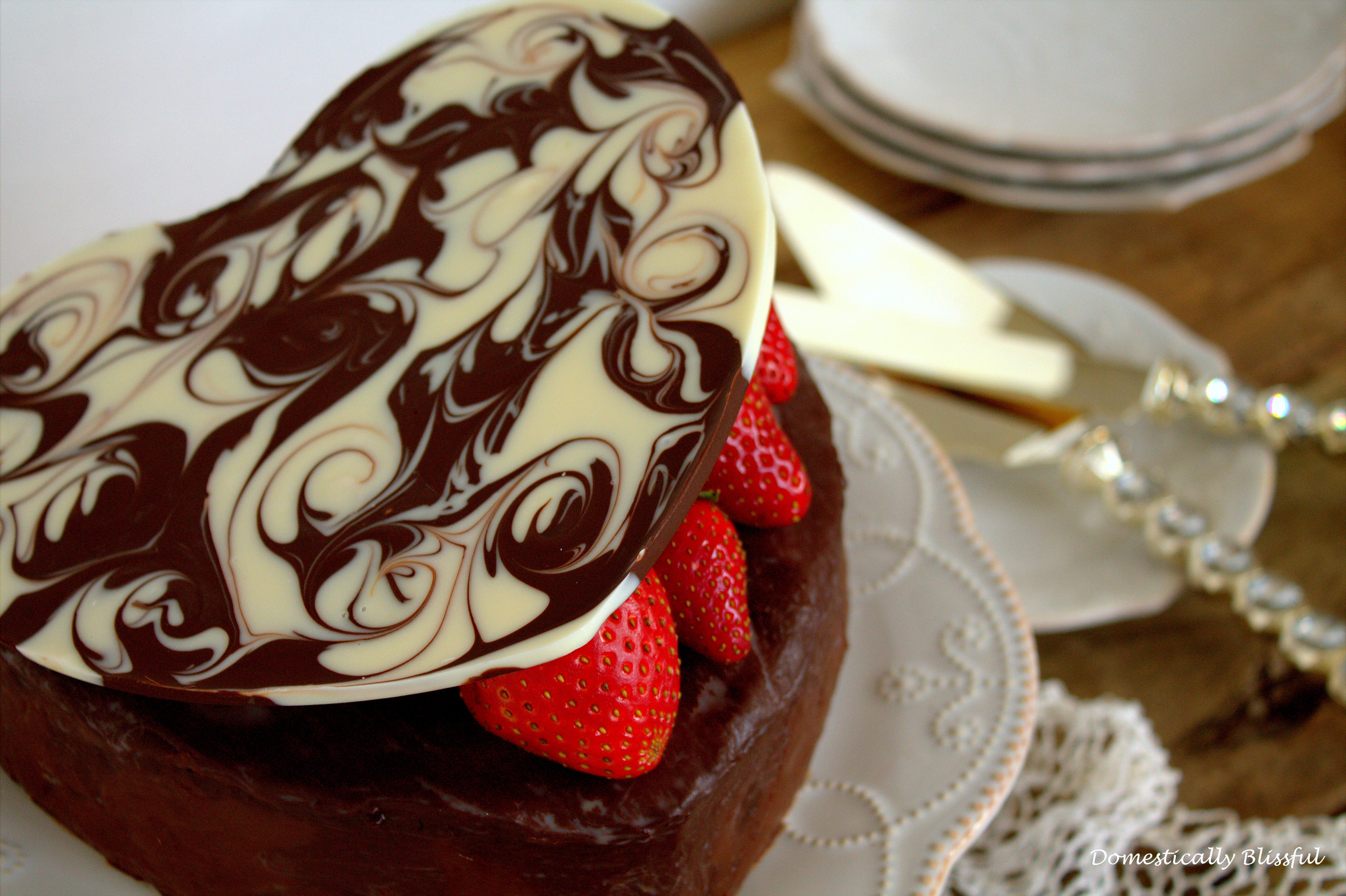 Romantic Valentine’s Cake