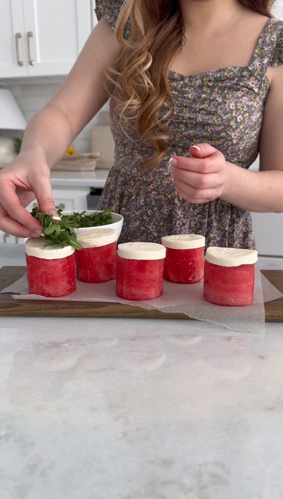 These Watermelon Salad Cupcakes are a fun and delicious way to enjoy a few of your favorite summer flavors!