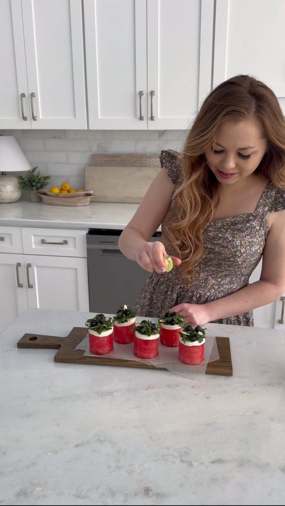 These Watermelon Salad Cupcakes are a fun and delicious way to enjoy a few of your favorite summer flavors!