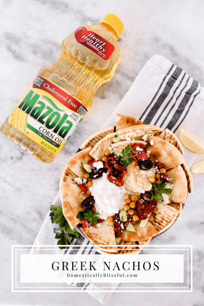 These Greek Nachos are a fun and simple dinner solution full of fresh ingredients and flavor!